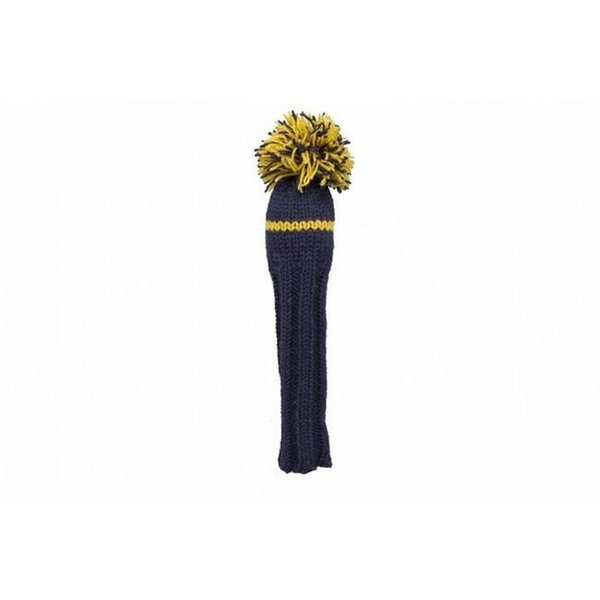 Powerhouse Navy & Yellow Hybrid Golf Head Cover PO526646